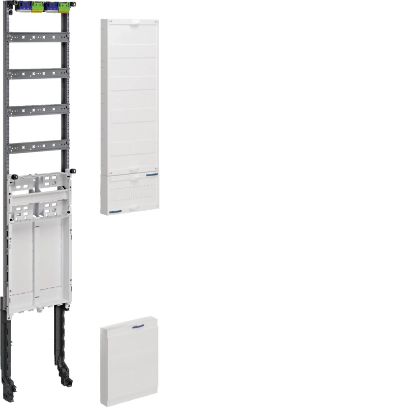 Einbausatz, eHZ, Höhe 1350mm, 1-feldig, für Sammelschienen, | Hager