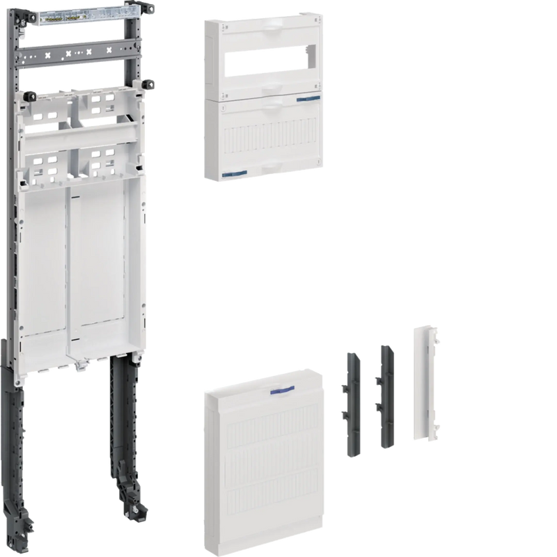 Einbausatz, eHZ, Höhe 900mm, 1-feldig, für Sammelschienen, | Hager