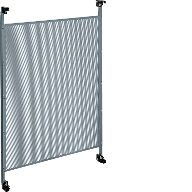 Einbausatz, univers FW, Media mit Lochblech Montageplatte, 750x500mm | Hager