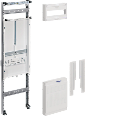 Einbausatz, universZ, H:900mm, 1 Zählerplatz, 1-feldig, mit abgesenk. Hutschiene | Hager