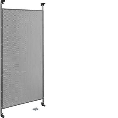 Einbausatz, univers, FW, Media mit Lochblech Montageplatte, 1050x500mm | Hager