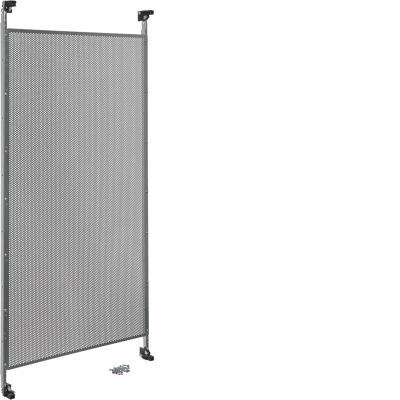 Einbausatz, univers, FW, Media mit Lochblech Montageplatte, 1050x500mm | Hager