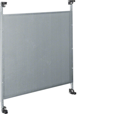 Einbausatz, univers, FW, Media mit Lochblech Montageplatte, 600x500mm | Hager