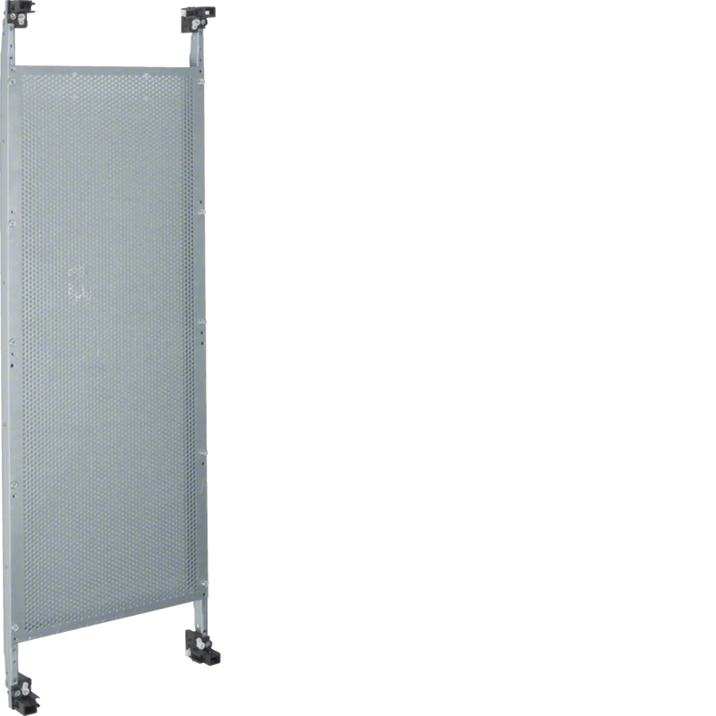 Einbausatz, univers, FW, Media mit Lochblech Montageplatte, 750x250mm | Hager