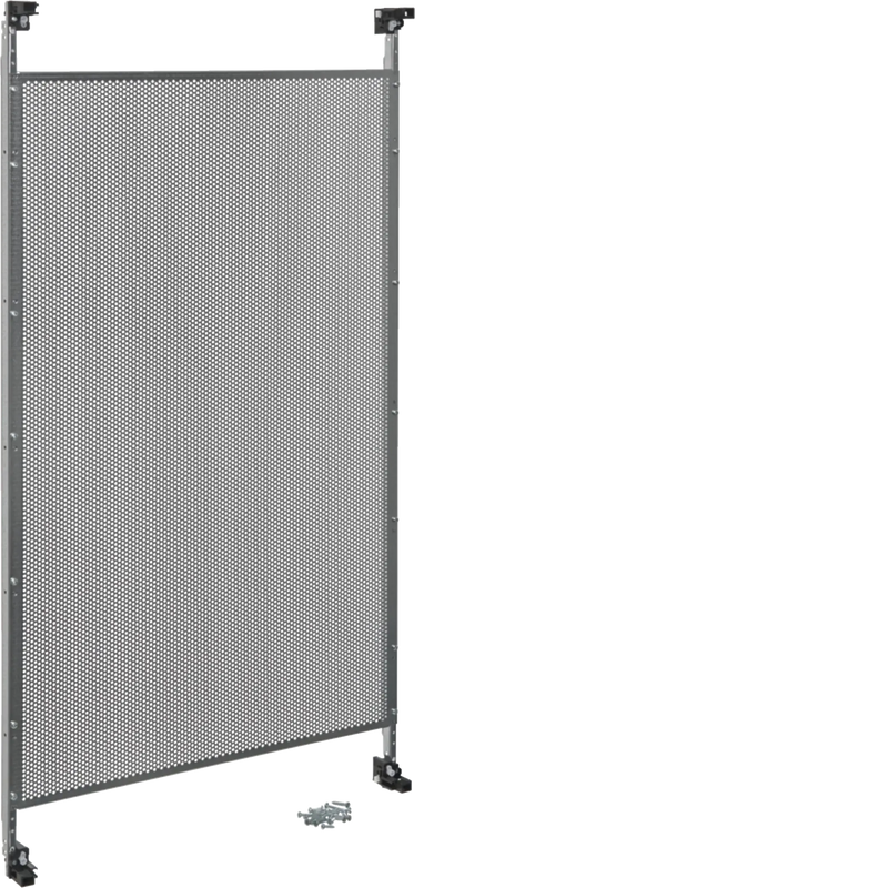 Einbausatz, univers, FW, Media mit Lochblech Montageplatte, 900x500mm | Hager