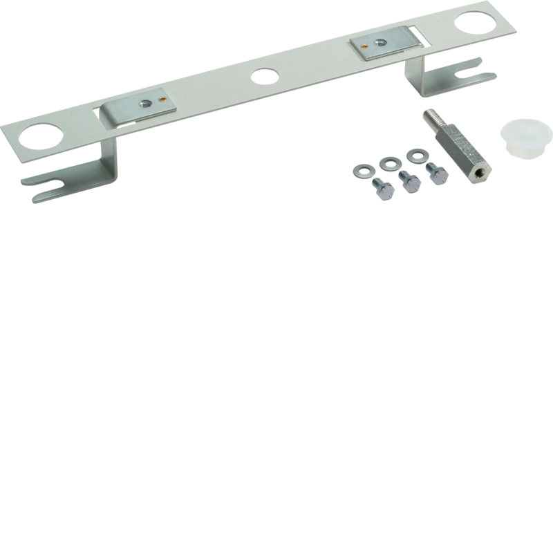 Einfachadapter LV NH00 100mm auf 185mm, M8 Setzmutter, 50mm breit | Hager