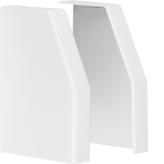 Endstück Paar schnittkaschierend zu Rangierkanal RK 150x110mm lichtgrau | Hager