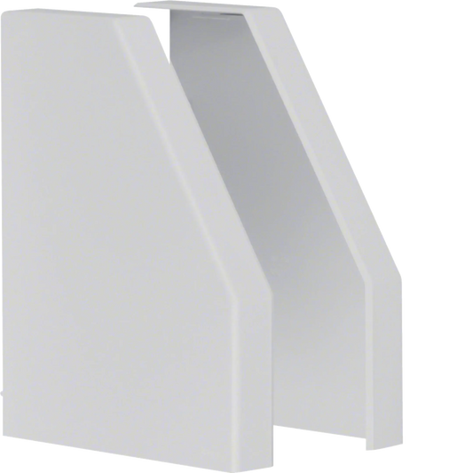 Endstück Paar schnittkaschierend zu Rangierkanal RK 190x150mm lichtgrau | Hager