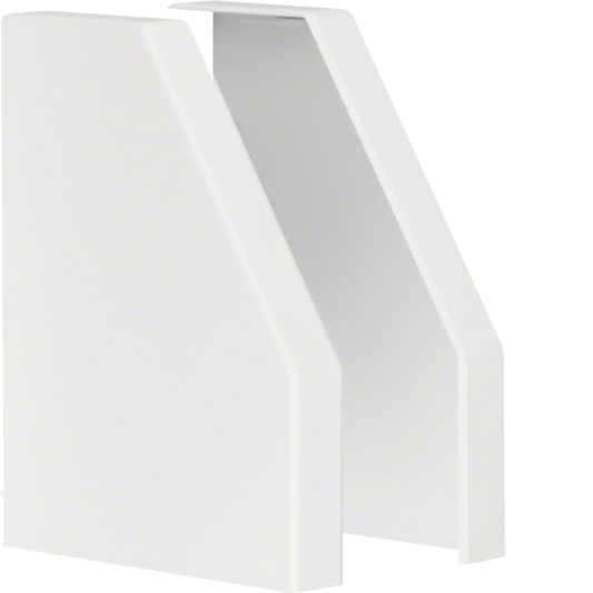 Endstück Paar schnittkaschierend zu Rangierkanal RK 190x150mm reinweiß | Hager