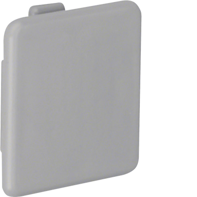 Endstück aus PVC zu Verdrahtungskanal LKG 37x37mm steingrau | Hager