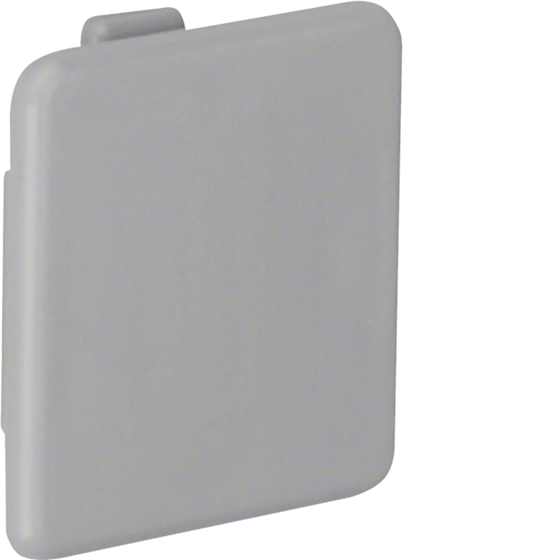 Endstück aus PVC zu Verdrahtungskanal LKG 37x37mm steingrau | Hager