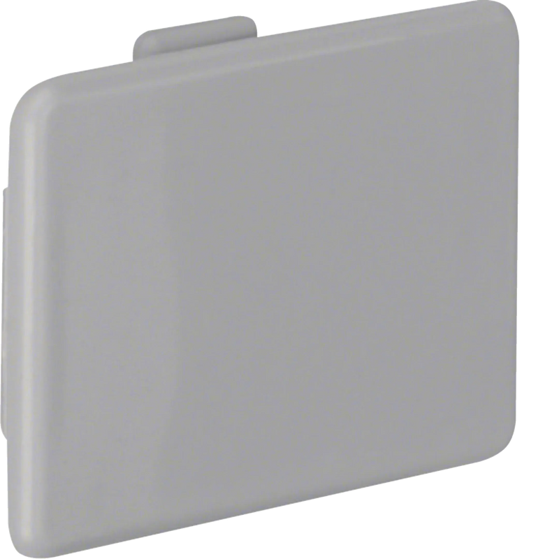 Endstück aus PVC zu Verdrahtungskanal LKG 50x37mm steingrau | Hager