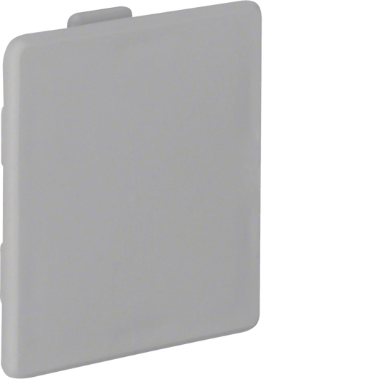 Endstück aus PVC zu Verdrahtungskanal LKG 50x50mm steingrau | Hager