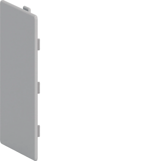 Endstück aus PVC zu Verdrahtungskanal LKG 75x125mm steingrau | Hager