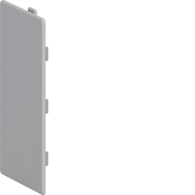 Endstück aus PVC zu Verdrahtungskanal LKG 75x125mm steingrau | Hager
