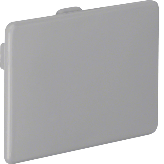 Endstück aus PVC zu Verdrahtungskanal LKG 75x50mm steingrau | Hager