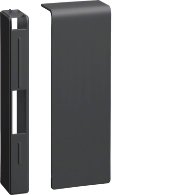 Endstück schnittkaschierend halogenfrei zu SL 20x115mm graphitschwarz | Hager