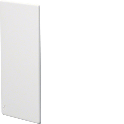 Endstück zu BRA 70x130mm aus Zink-Druckguß in reinweiß | Hager