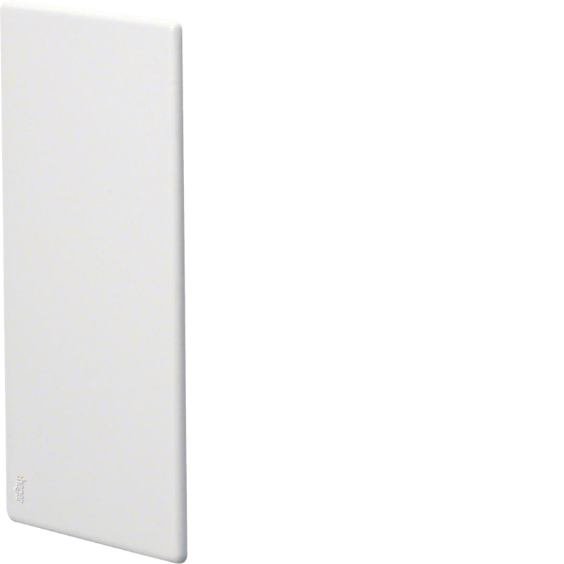 Endstück zu BRA 70x130mm aus Zink-Druckguß in reinweiß | Hager