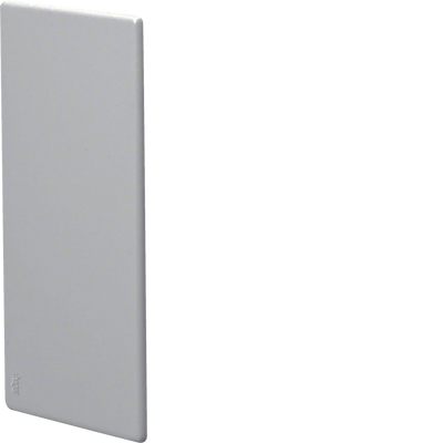 Endstück zu BRA 70x130mm aus Zink-Druckguß in steingrau | Hager