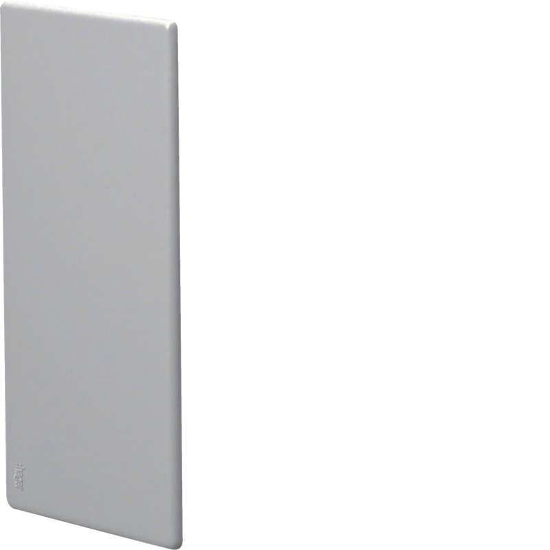 Endstück zu BRA 70x130mm aus Zink-Druckguß in steingrau | Hager