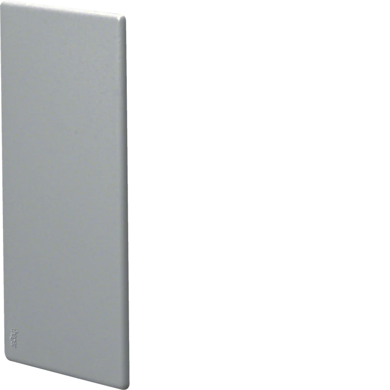 Endstück zu BRA 70x130mm aus Zink-Druckguß lackiert alu | Hager