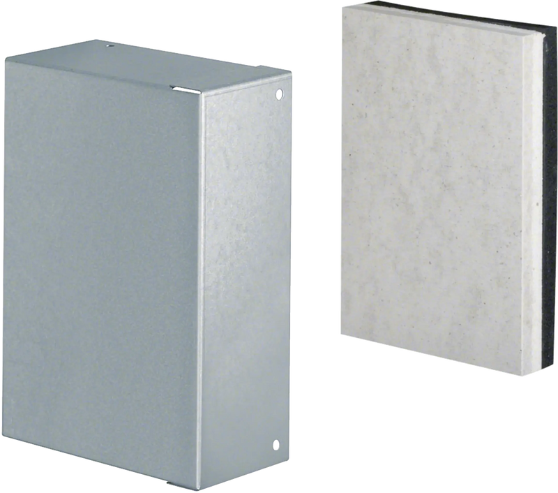 Endstück zu Brandschutzkanal FWK 30 Rauchdichtheit I90 100x160mm verzinkt | Hager
