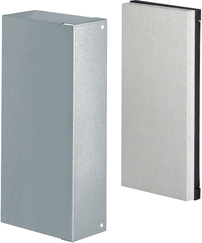 Endstück zu Brandschutzkanal FWK 30 Rauchdichtheit I90 100x260mm verzinkt | Hager