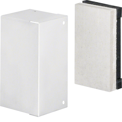 Endstück zu Brandschutzkanal FWK 30 Rauchdichtheit I90 50x110mm reinweiß | Hager