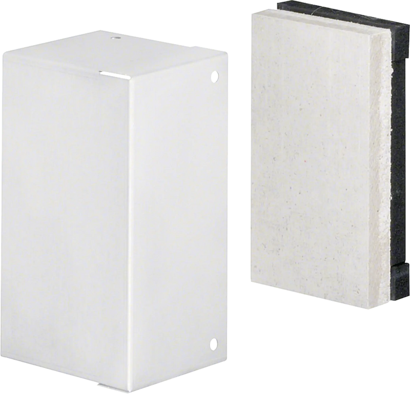 Endstück zu Brandschutzkanal FWK 30 Rauchdichtheit I90 50x110mm reinweiß | Hager