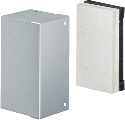 Endstück zu Brandschutzkanal FWK 30 Rauchdichtheit I90 50x110mm verzinkt | Hager