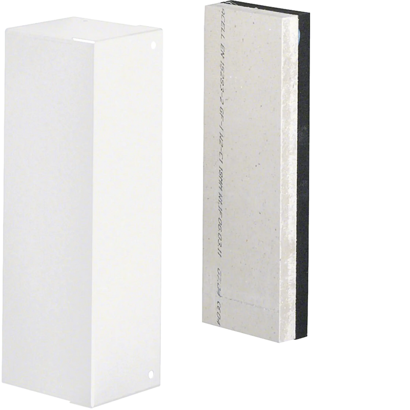 Endstück zu Brandschutzkanal FWK 30 Rauchdichtheit I90 50x210mm reinweiß | Hager