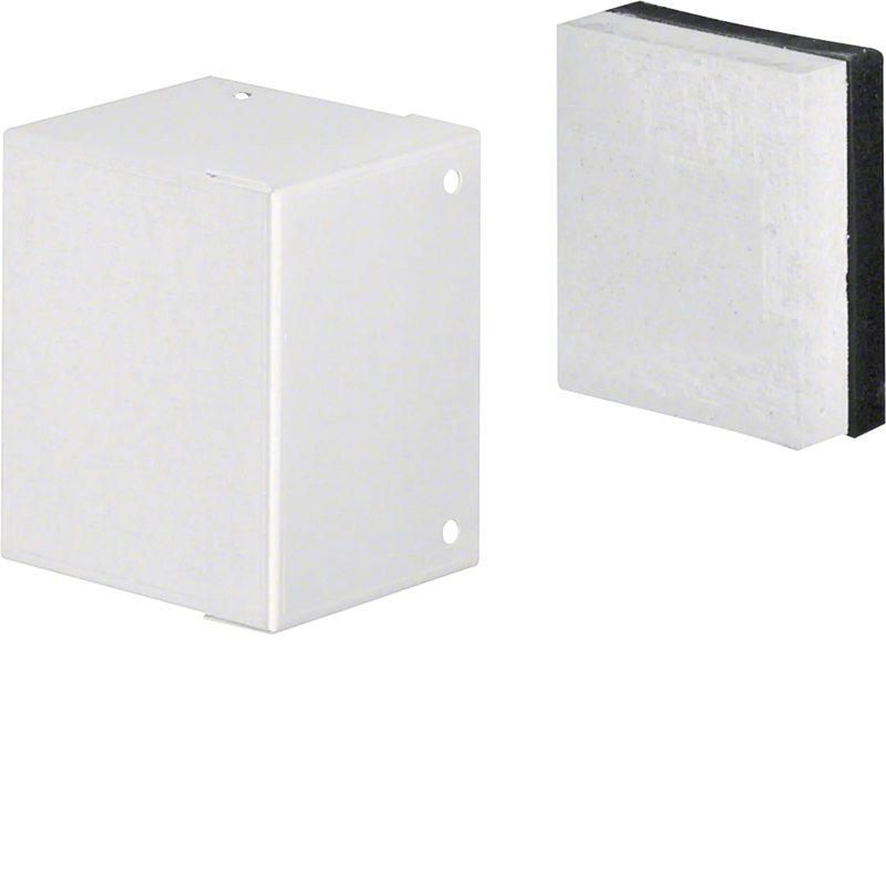 Endstück zu Brandschutzkanal FWK 30 Rauchdichtheit I90 50x60mm reinweiß | Hager