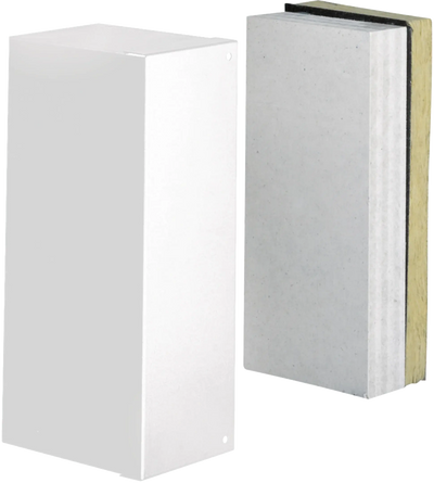 Endstück zu Brandschutzkanal FWK 90 Funktionserhalt E60/E30 50x210mm vweiß | Hager