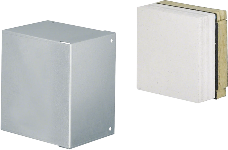 Endstück zu Brandschutzkanal FWK 90 Funktionserhalt E60/E30 50x60mm verzinkt | Hager