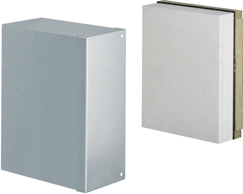 Endstück zu Brandschutzkanal FWK 90 Funktionserhalt E90/E30 100x160mm verzinkt | Hager