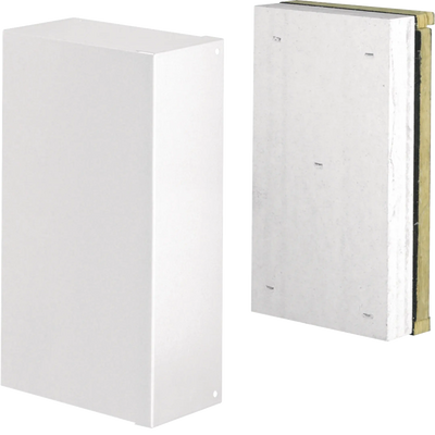 Endstück zu Brandschutzkanal FWK 90 Funktionserhalt E90/E30 100x260mm vweiß | Hager