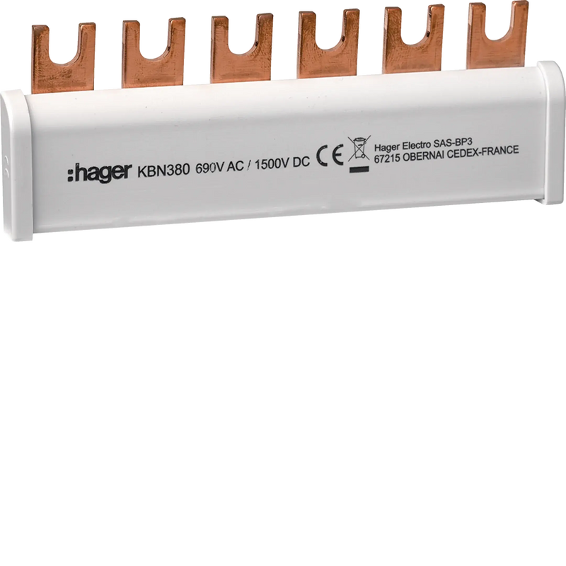 Erdungsbügel 3P 35mm² zur erdseitigen Überbrückung für SPA180 | Hager