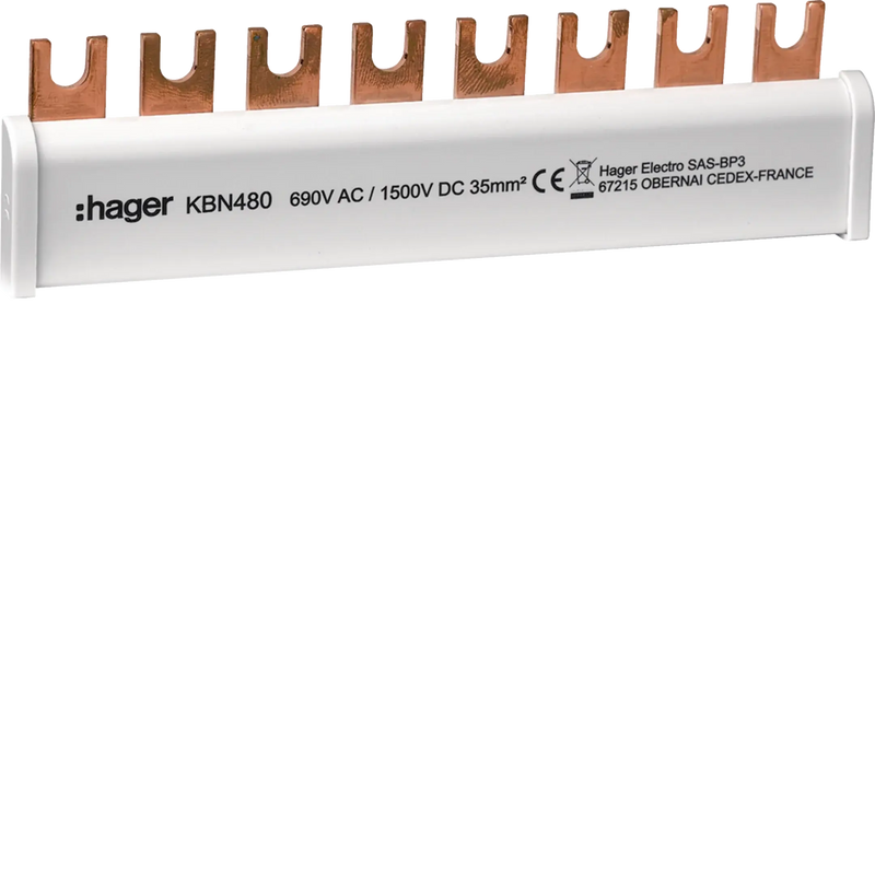 Erdungsbügel 4P 35mm² zur erdseitigen Überbrückung für SPA180 | Hager