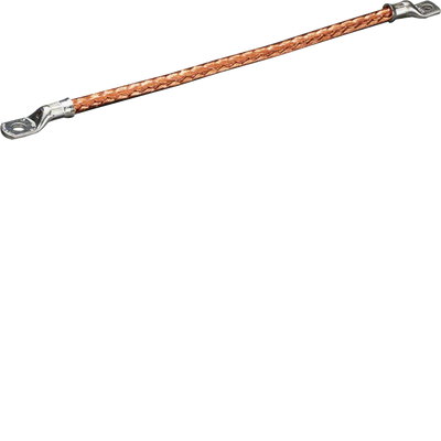 Erdungsleitung, universN, 25mm², Länge = 300 mm, beidseitig Kabelschuh 6mm / 8mm | Hager
