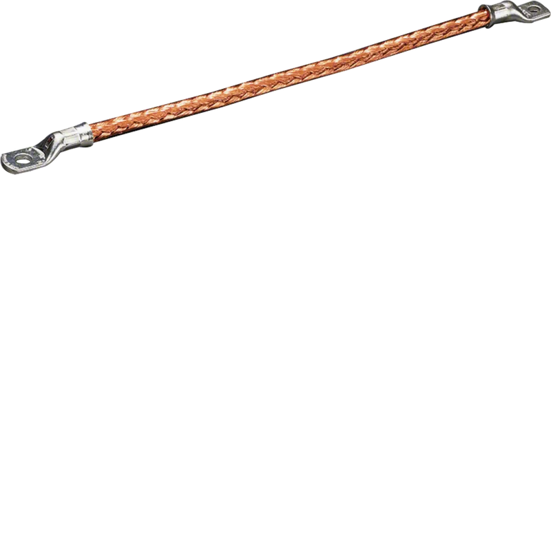 Erdungsleitung, universN, 25mm², Länge = 300 mm, beidseitig Kabelschuh 6mm / 8mm | Hager