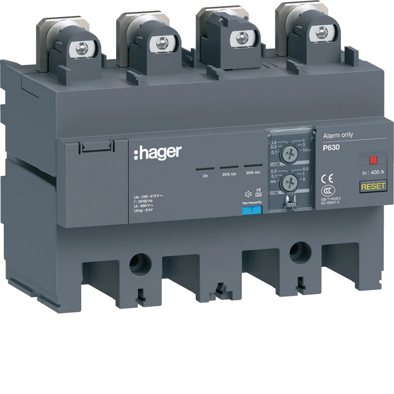 FI-Block Alarm P630 4P 400A Idn adj | Hager