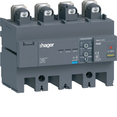 FI-Block Alarm P630 4P 630A Idn adj | Hager