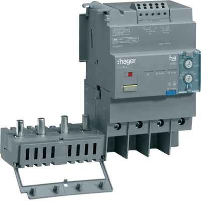 FI-Block Baugröße x160 4polig 160A Idn einstellbar | Hager
