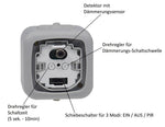 Feuchtraum PIR Bewegungsmelder, IP44 | Chilitec - Thumbnail 6