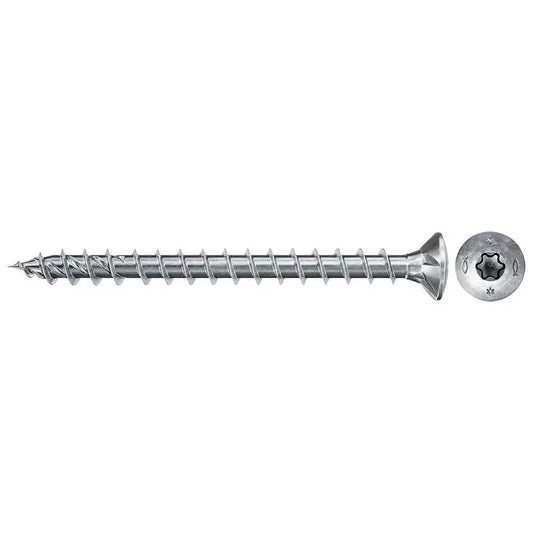 Fischer 670654 Power-Fast II Spanplattenschraube 4mm 45mm T-Profil Stahl galvanisch verzinkt 50St. | Ismailkar