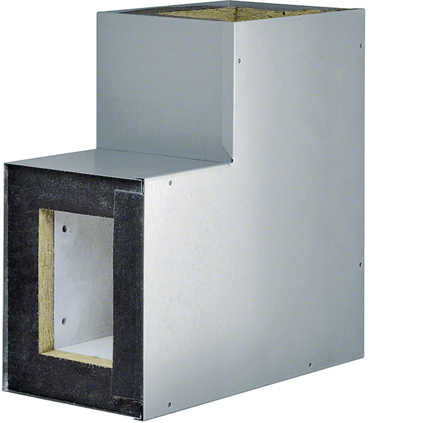 Flachwinkel Brandschutzkanal FWK 90 Funktionserhalt E90/E30 100x160mm verzinkt | Hager