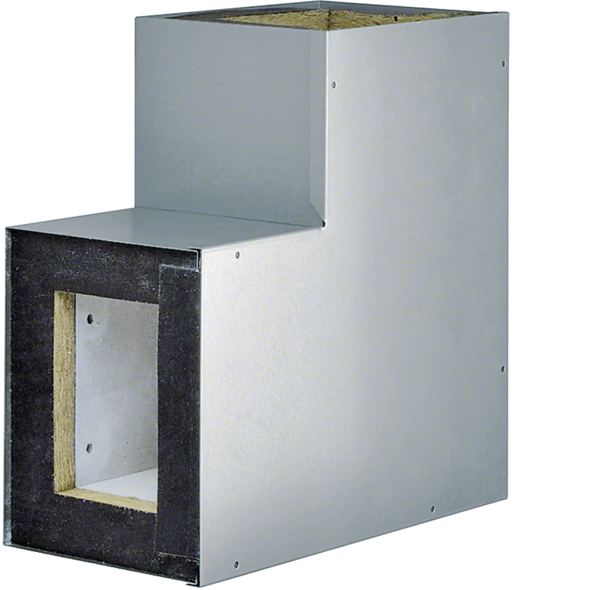 Flachwinkel Brandschutzkanal FWK 90 Funktionserhalt E90/E30 100x160mm verzinkt | Hager