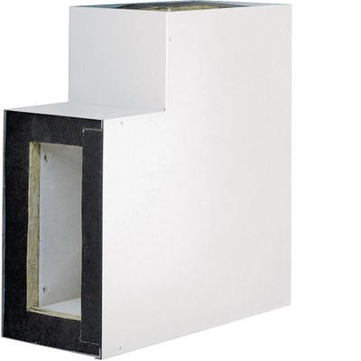 Flachwinkel Brandschutzkanal FWK 90 Funktionserhalt E90/E30 100x260mm vweiß | Hager