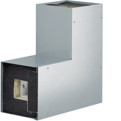 Flachwinkel zu Brandschutzkanal FWK 90 Funktionserhalt E60/E30 50x60mm verzinkt | Hager